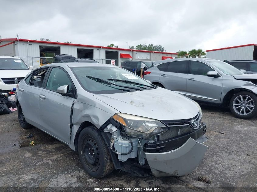 2016 TOYOTA COROLLA L/LE/LE PLS/PRM/S/S PLS - 2T1BURHE6GC693044