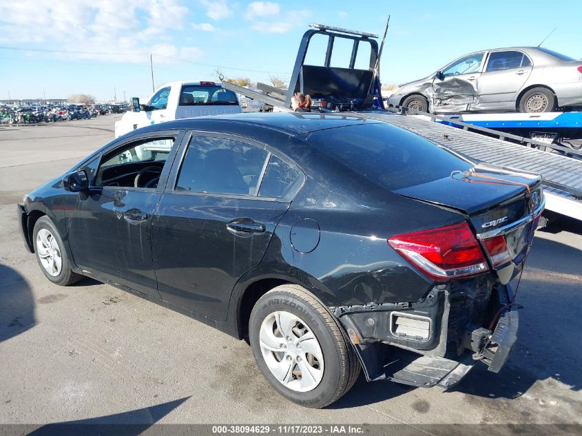 2014 HONDA CIVIC LX - 19XFB2F50EE031928