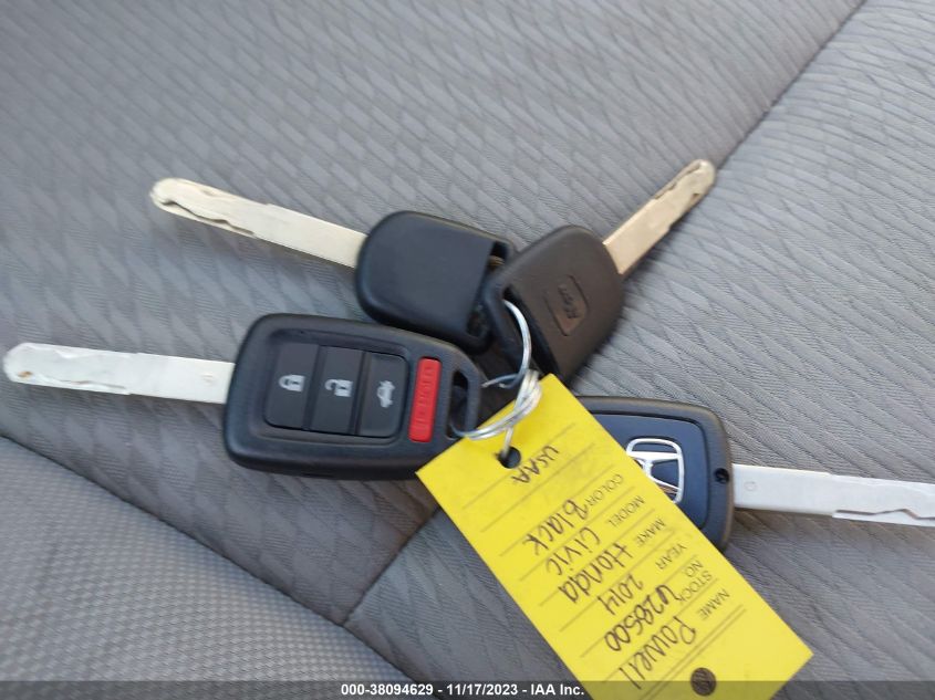 2014 HONDA CIVIC LX - 19XFB2F50EE031928