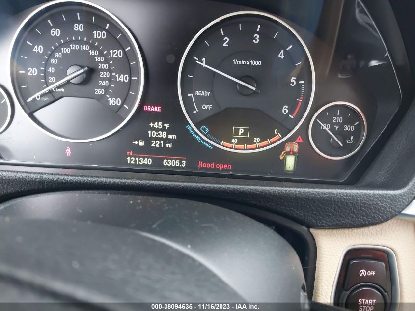 2014 BMW 328D XDRIVE WBA3K5C51EKT33702
