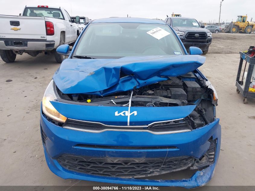 2022 KIA RIO LX/S - 3KPA24AD6NE485394