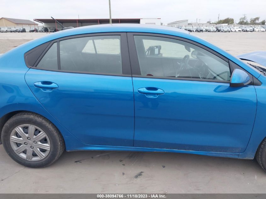 2022 KIA RIO LX/S - 3KPA24AD6NE485394
