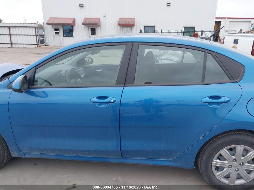 2022 KIA RIO LX/S - 3KPA24AD6NE485394
