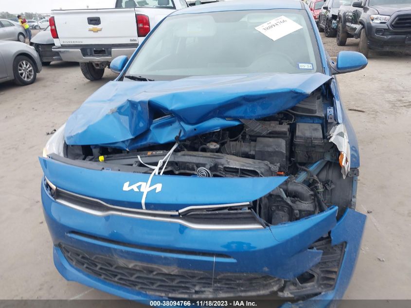 2022 KIA RIO LX/S - 3KPA24AD6NE485394