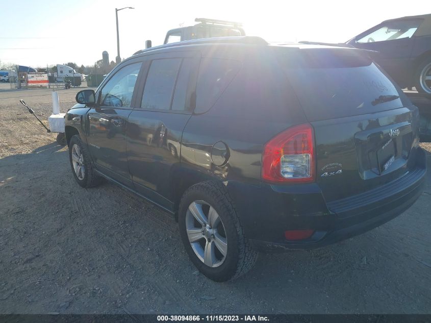 2013 JEEP COMPASS LATITUDE - 1C4NJDEB8DD190262