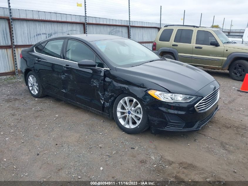 2020 FORD FUSION SE - 3FA6P0LU7LR194413