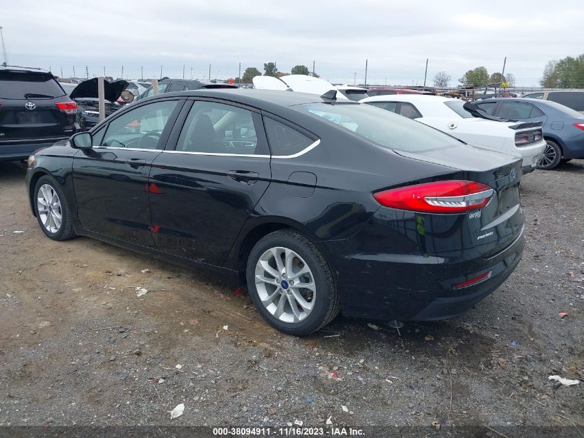 2020 FORD FUSION SE - 3FA6P0LU7LR194413