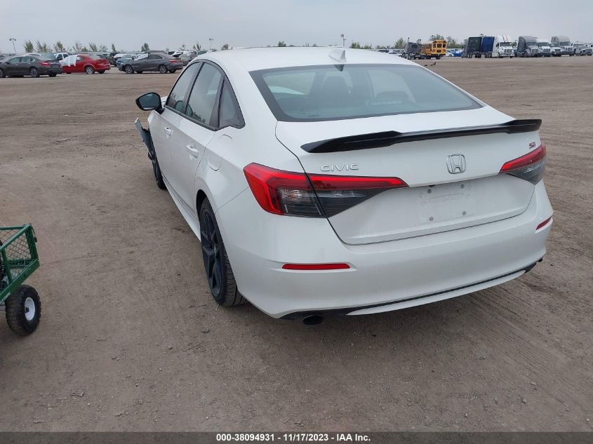 2022 HONDA CIVIC SI 2HGFE1E52NH471996