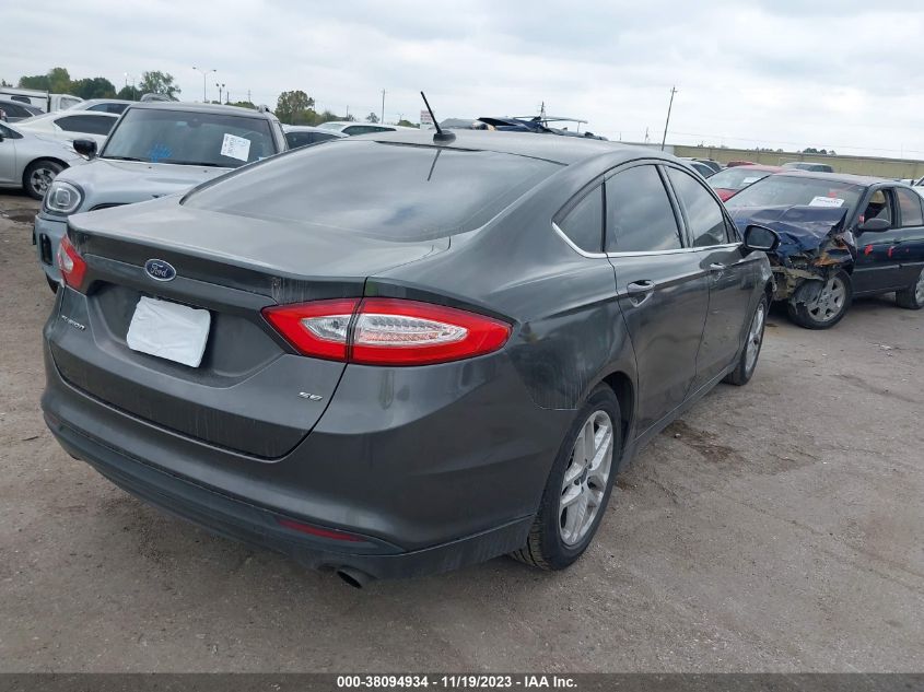 2016 FORD FUSION SE - 1FA6P0H79G5132149