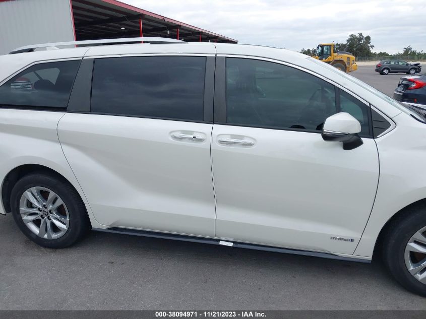 5TDZRKEC1MS013886 2021 TOYOTA SIENNA, photo no. 14