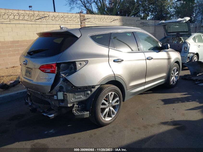 2014 HYUNDAI SANTA FE SPORT 2.0L TURBO - 5XYZUDLA1EG190576