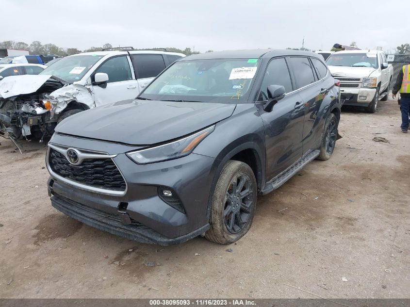 2022 TOYOTA HIGHLANDER L/LE - 5TDZZRAH2NS559446