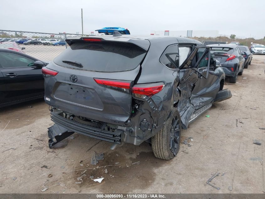 2022 TOYOTA HIGHLANDER L/LE - 5TDZZRAH2NS559446