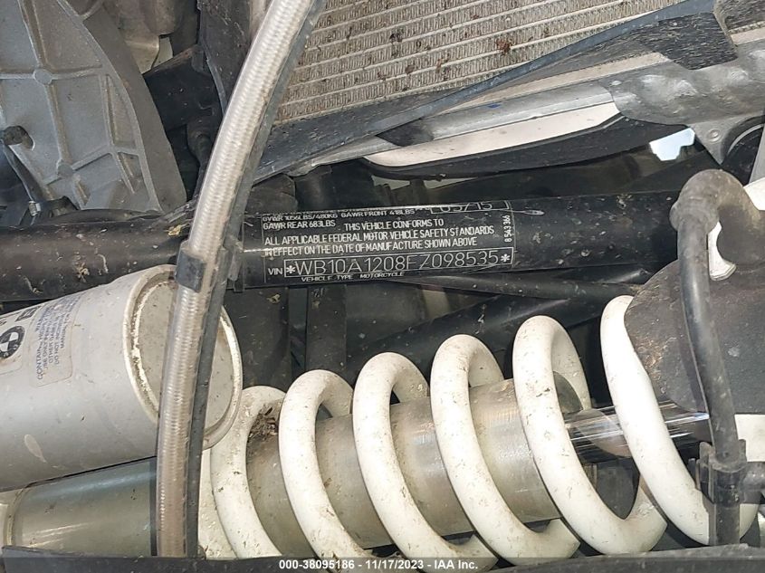 2015 BMW R1200 GS ADVENTURE WB10A1208FZ098535