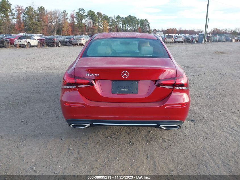 2021 MERCEDES-BENZ A 220 W1K3G4EB3MJ269190