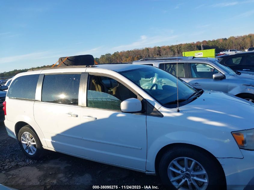 2014 DODGE GRAND CARAVAN SXT - 2C4RDGCG0ER356233