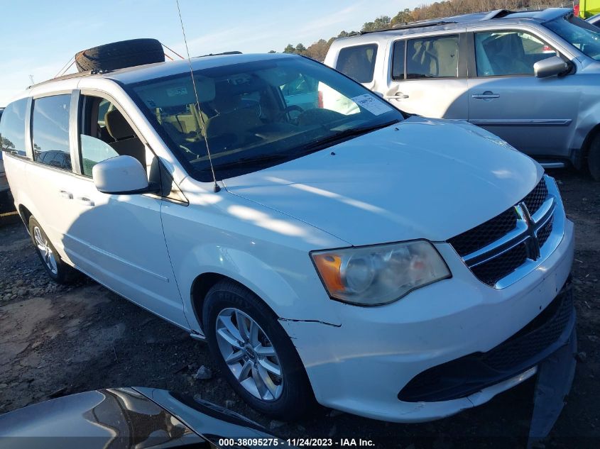2014 DODGE GRAND CARAVAN SXT - 2C4RDGCG0ER356233
