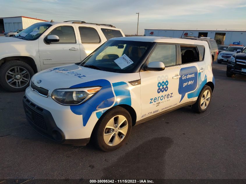 2014 KIA SOUL BASE - KNDJN2A21E7086810
