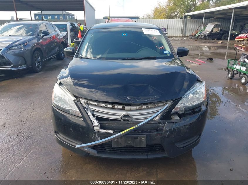 2015 NISSAN SENTRA S - 3N1AB7AP8FY341523