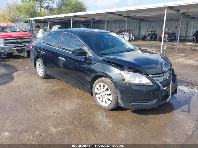 2015 NISSAN SENTRA S - 3N1AB7AP8FY341523