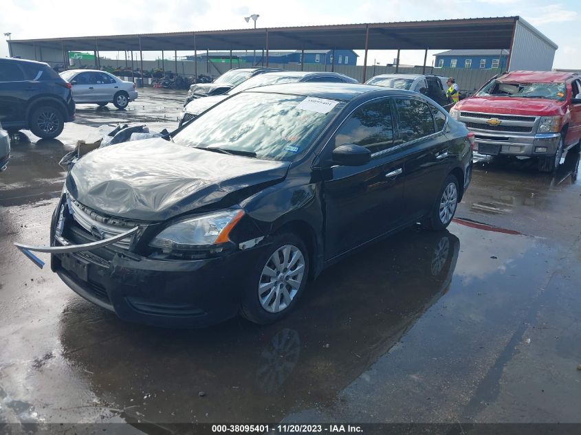 2015 NISSAN SENTRA S - 3N1AB7AP8FY341523