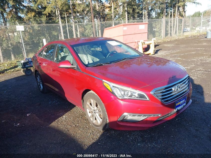 2015 HYUNDAI SONATA SE - 5NPE24AF9FH161811