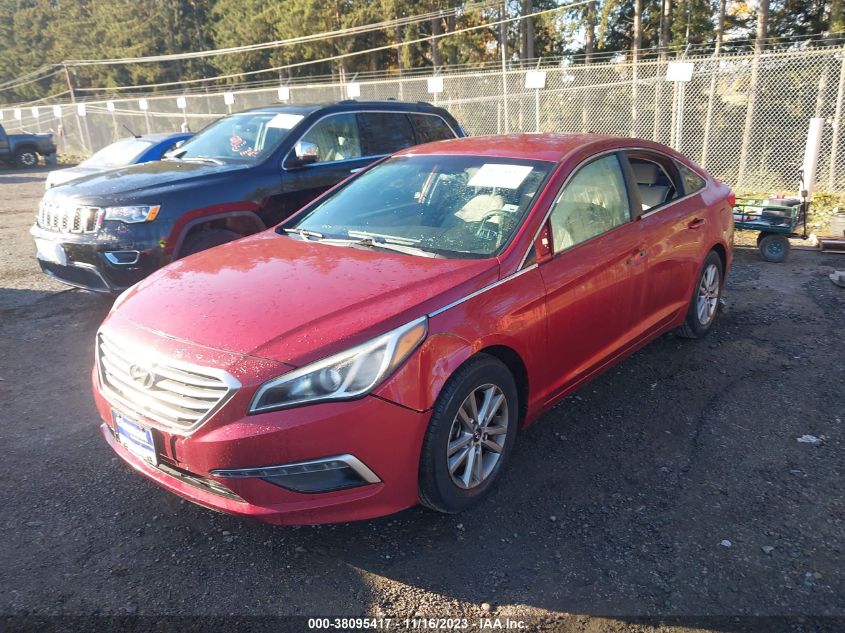 2015 HYUNDAI SONATA SE - 5NPE24AF9FH161811