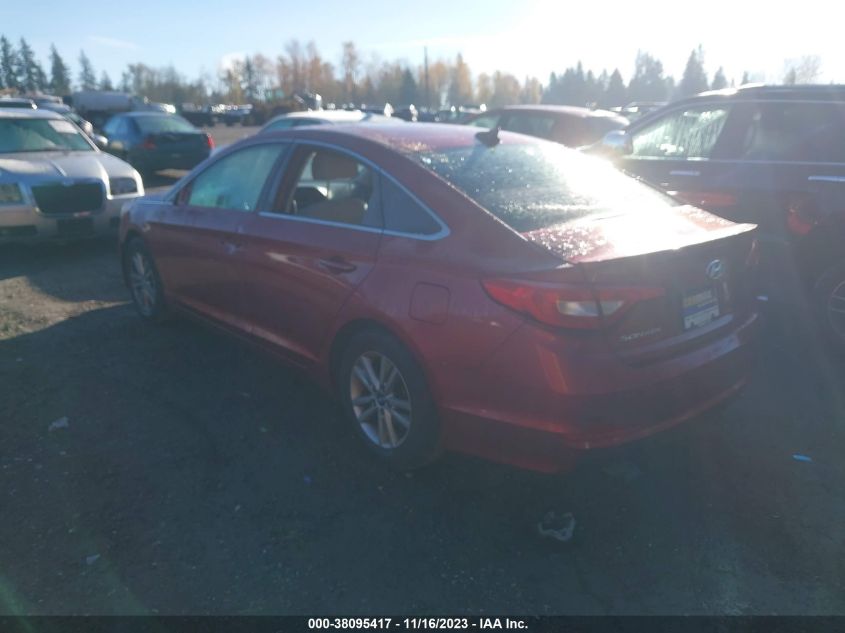 2015 HYUNDAI SONATA SE - 5NPE24AF9FH161811