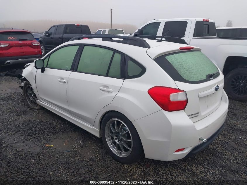 2014 SUBARU IMPREZA 2.0I SPORT PREMIUM - JF1GPAL66E8313990