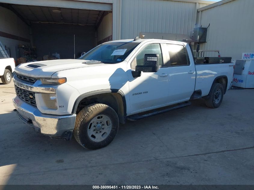 2020 CHEVROLET SILVERADO 2500HD 4WD  LONG BED LT - 1GC1YNEY3LF298862