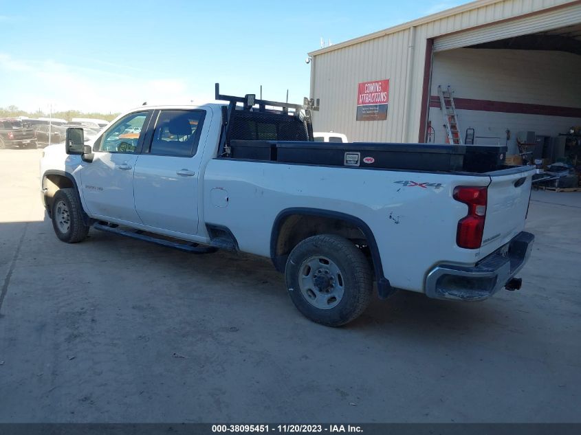 2020 CHEVROLET SILVERADO 2500HD 4WD  LONG BED LT - 1GC1YNEY3LF298862