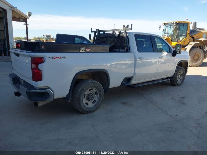 2020 CHEVROLET SILVERADO 2500HD 4WD  LONG BED LT - 1GC1YNEY3LF298862