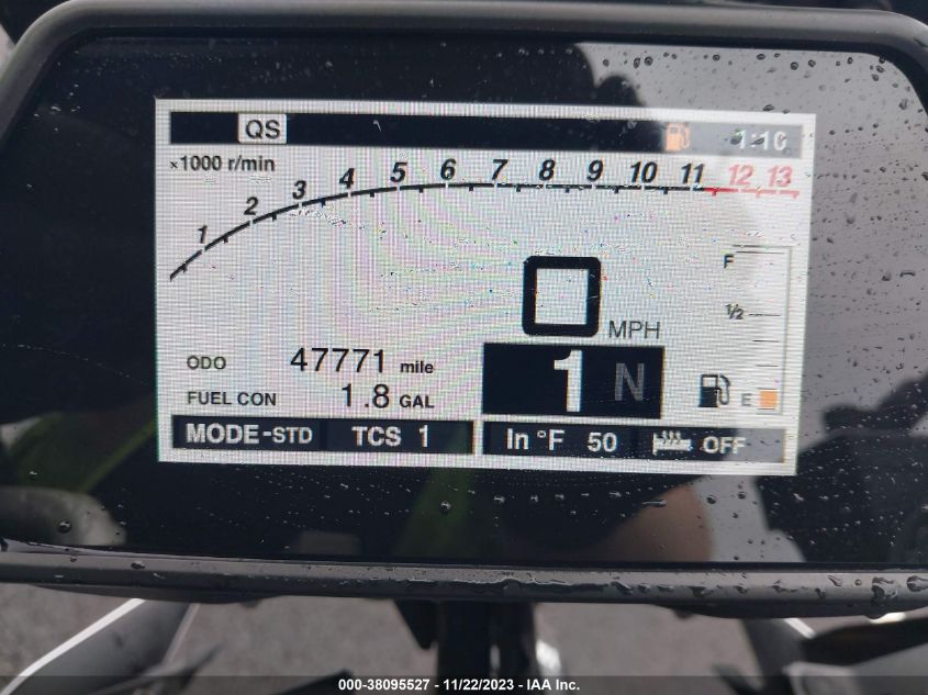 2019 YAMAHA MTT09 GTC JYARN62YXKA000322