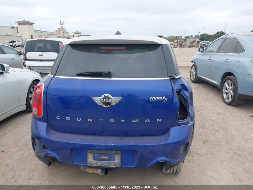 2015 MINI COUNTRYMAN COOPER S WMWZC3C58FWT01805