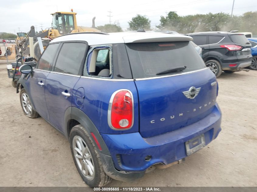 2015 MINI COUNTRYMAN COOPER S WMWZC3C58FWT01805