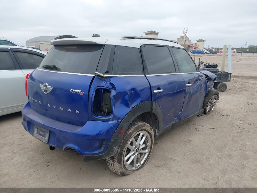 2015 MINI COUNTRYMAN COOPER S WMWZC3C58FWT01805