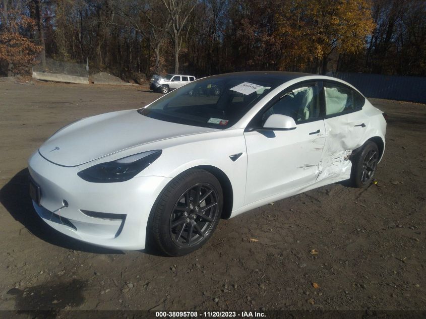2023 TESLA MODEL 3 REAR-WHEEL DRIVE - 5YJ3E1EA3PF588767