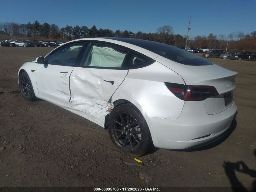 2023 TESLA MODEL 3 REAR-WHEEL DRIVE - 5YJ3E1EA3PF588767