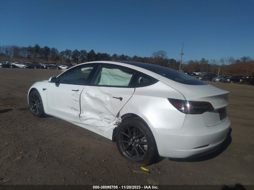 2023 TESLA MODEL 3 REAR-WHEEL DRIVE - 5YJ3E1EA3PF588767