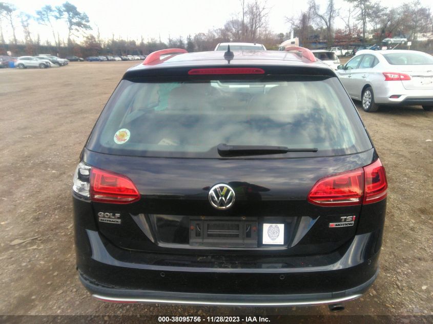 2017 VOLKSWAGEN GOLF ALLTRACK TSI S/TSI SE/TSI SEL 3VWH17AU7HM513701
