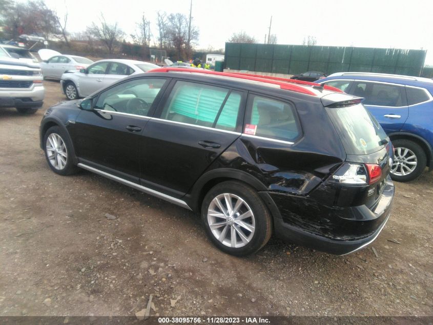 2017 VOLKSWAGEN GOLF ALLTRACK TSI S/TSI SE/TSI SEL 3VWH17AU7HM513701