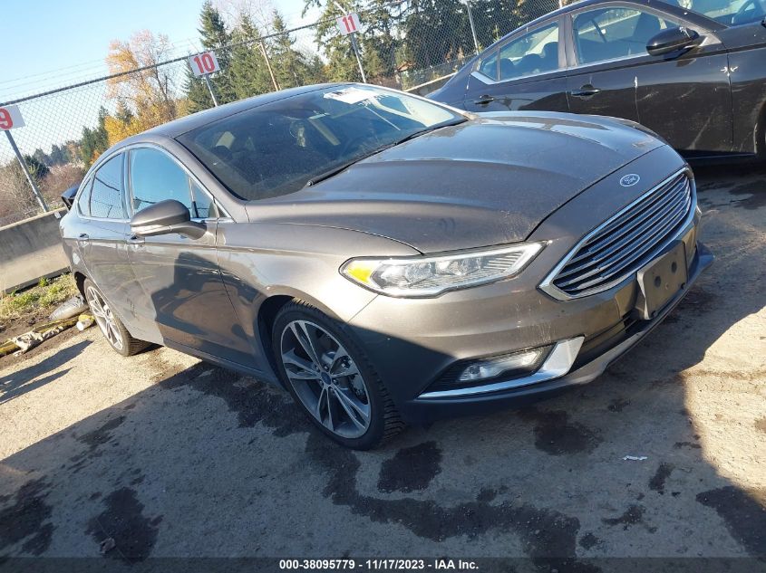 3FA6P0D95HR110932 FORD FUSION TITANIUM/PLATINUM 2017