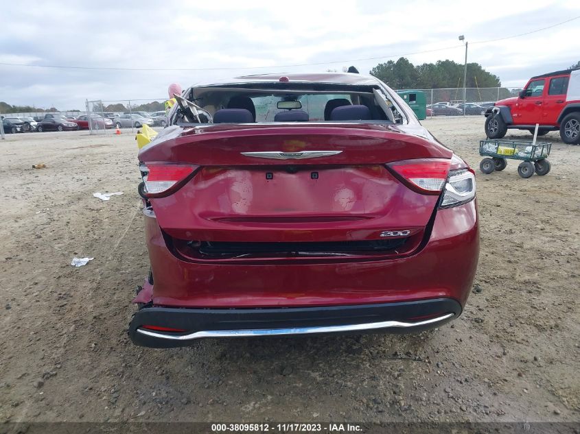 2015 CHRYSLER 200 LIMITED - 1C3CCCAB2FN543159