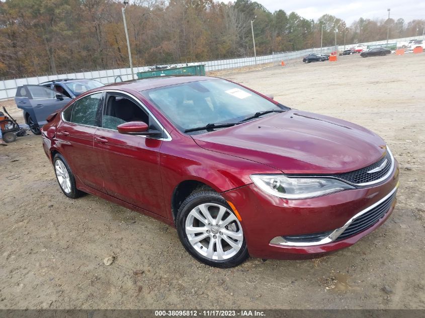 2015 CHRYSLER 200 LIMITED - 1C3CCCAB2FN543159