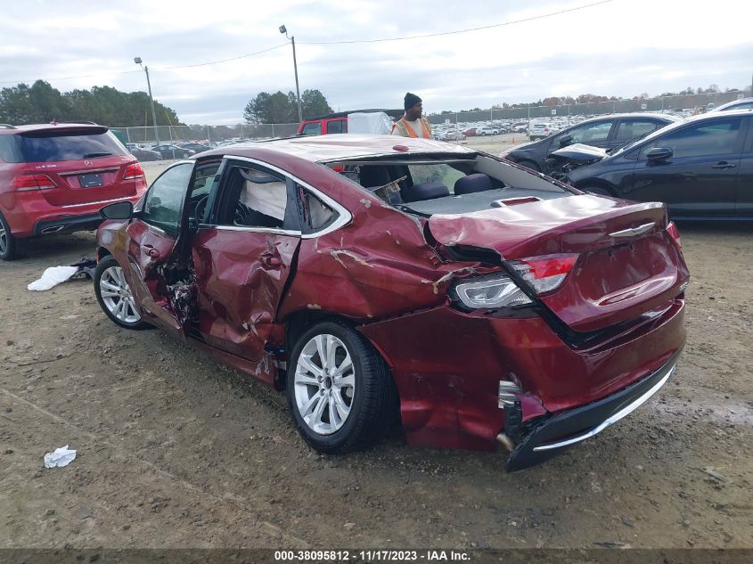 2015 CHRYSLER 200 LIMITED - 1C3CCCAB2FN543159