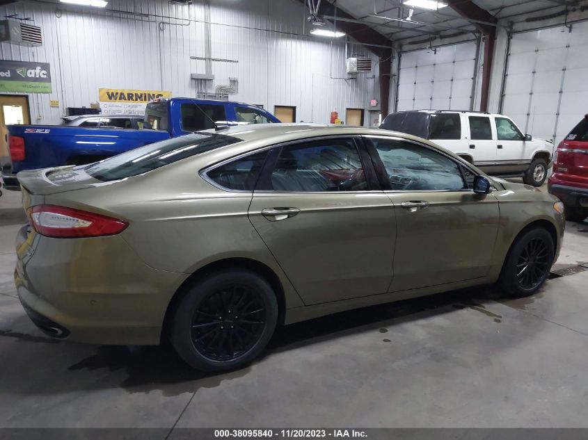 2013 FORD FUSION TITANIUM - 3FA6P0D94DR133810