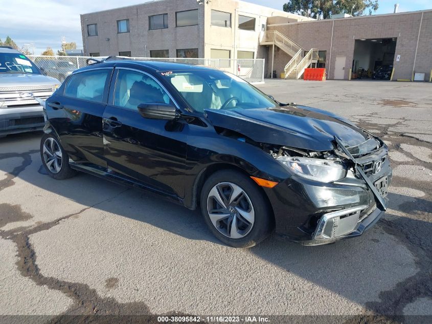 2019 HONDA CIVIC LX - 19XFC2F60KE212612