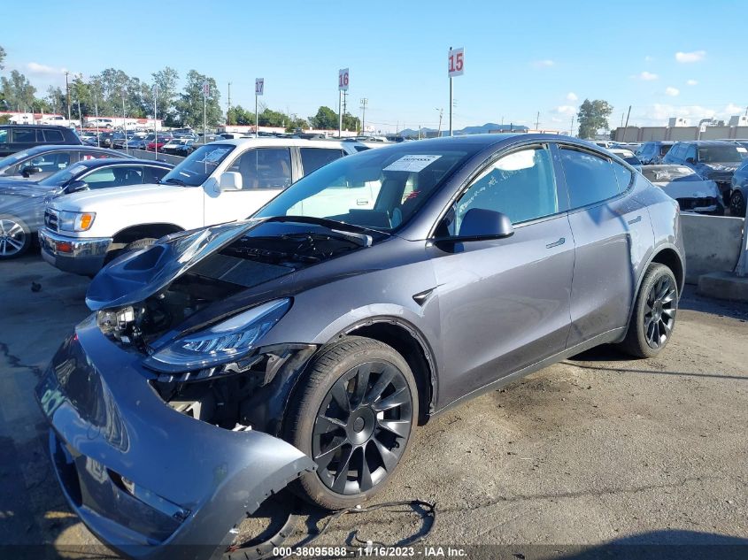 2021 TESLA MODEL Y - 5YJYGDEEXMF255949