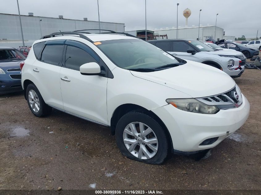 2014 NISSAN MURANO SV - JN8AZ1MU3EW406327