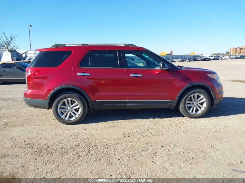 2013 FORD EXPLORER XLT - 1FM5K7D80DGC26377